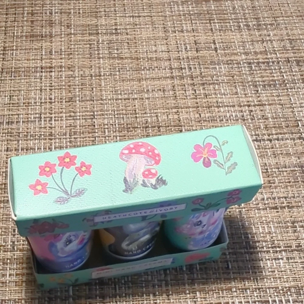 Heathcote & Ivory Nathalie Lete Hand Cream Trio 3x30ml, Gift Travel